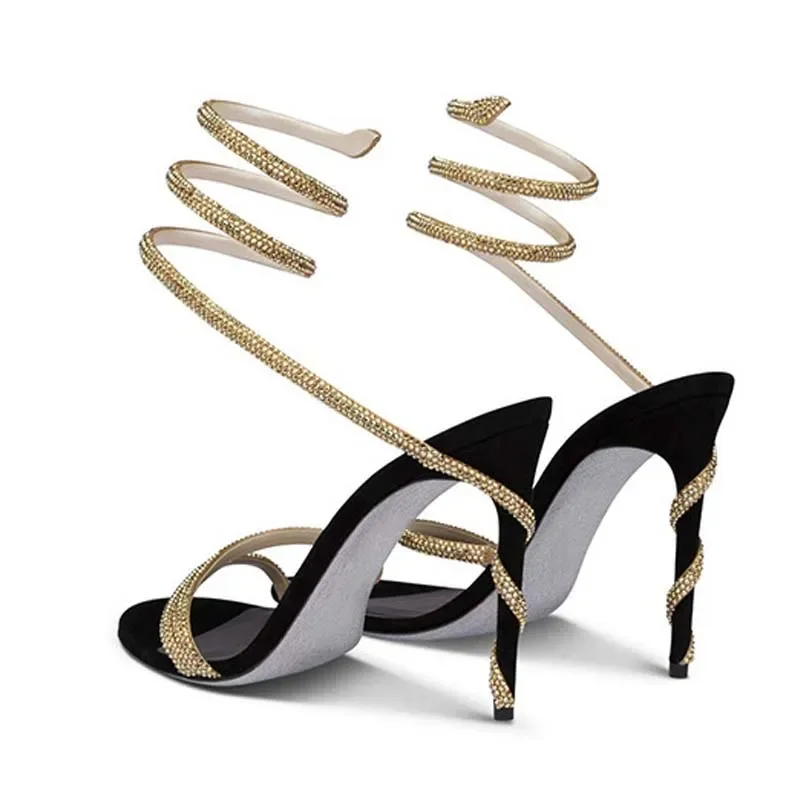Street Fashion Shoes - Eilyken Mode Kristall Stiletto High Heels