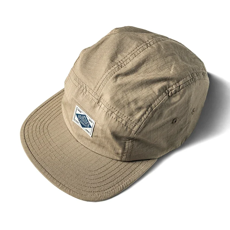 Corduroy Cap 5 Panel - NICHT LAGER Ripstop 5-Panel-Hut Street Fashion
