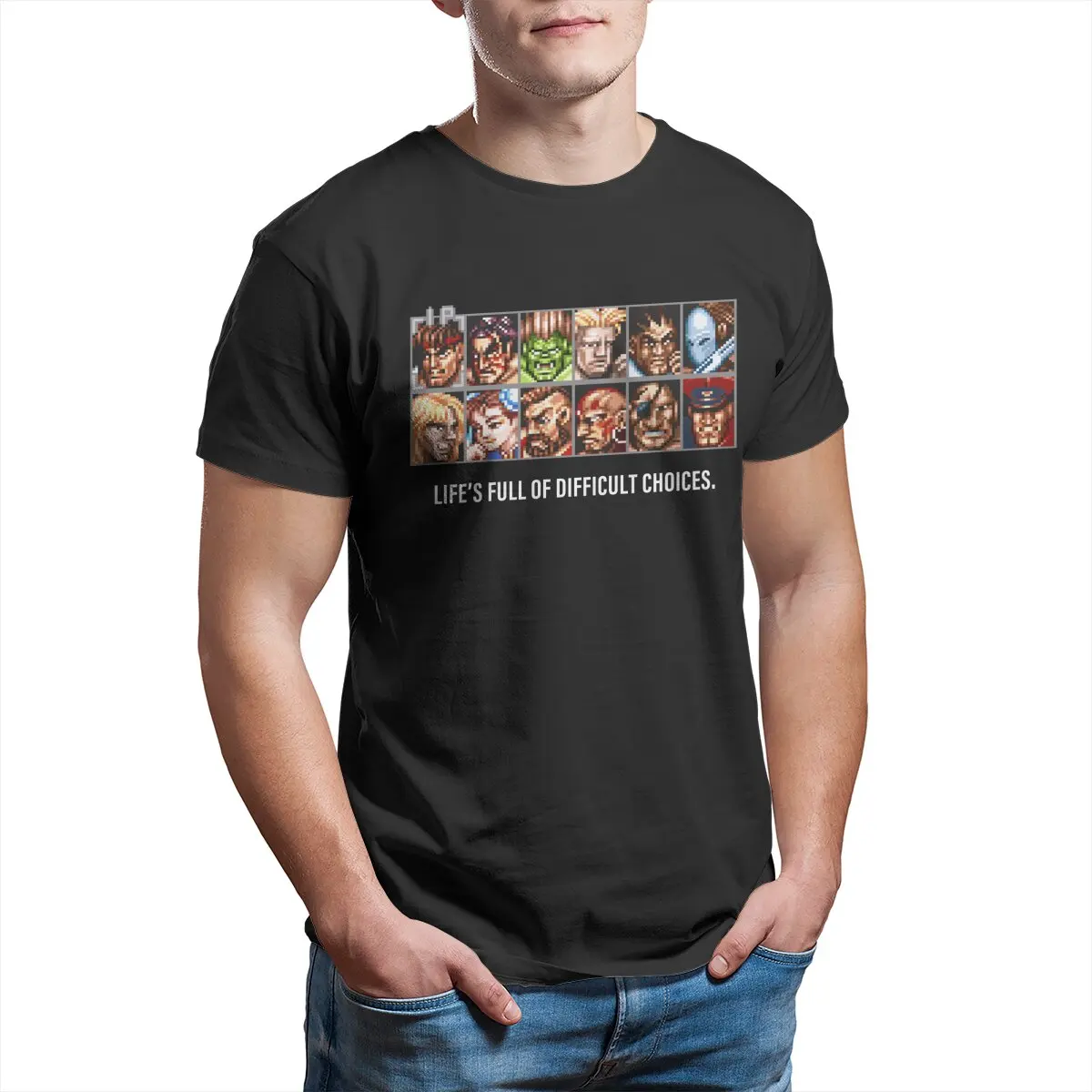 Street Fashion Videos - Lustiges Street Fighter T-Shirt mit Schwierigen