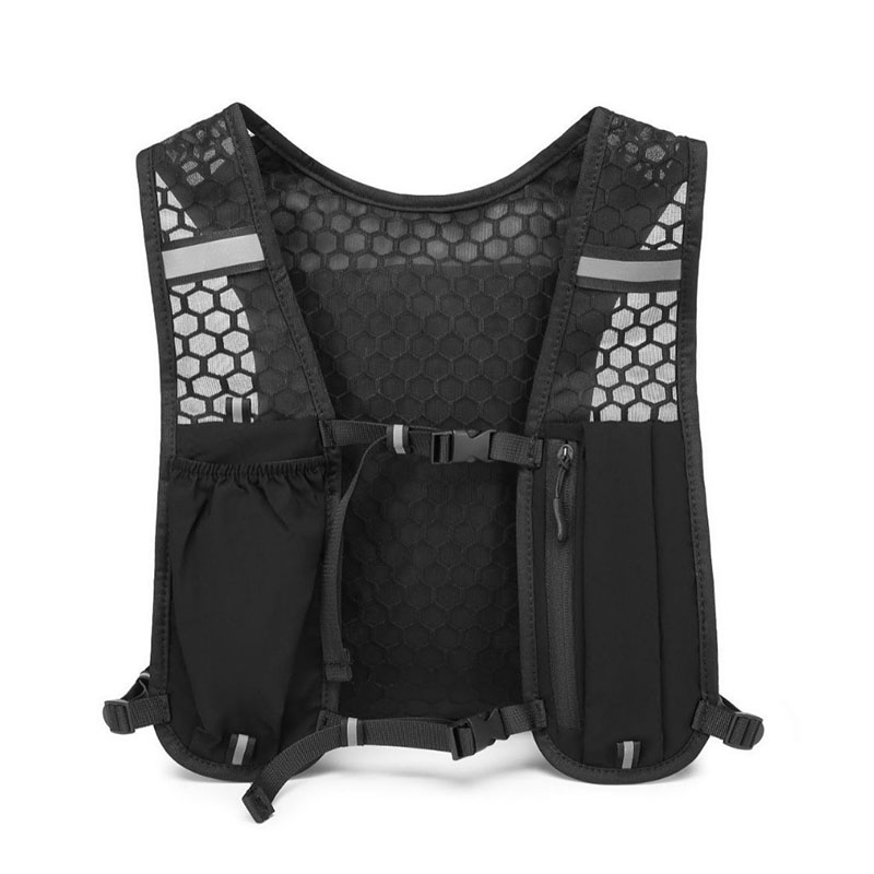 Reflective Jacket Running - Reflektierende Atmungsaktive Laufweste Verstellbare Sportweste mit