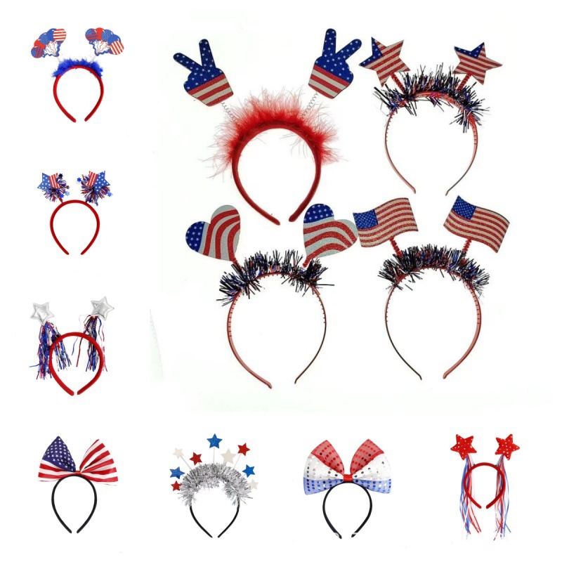 Parade Fashion Street - Neue uns Unabhängigkeit stag Stirnband Haarschmuck