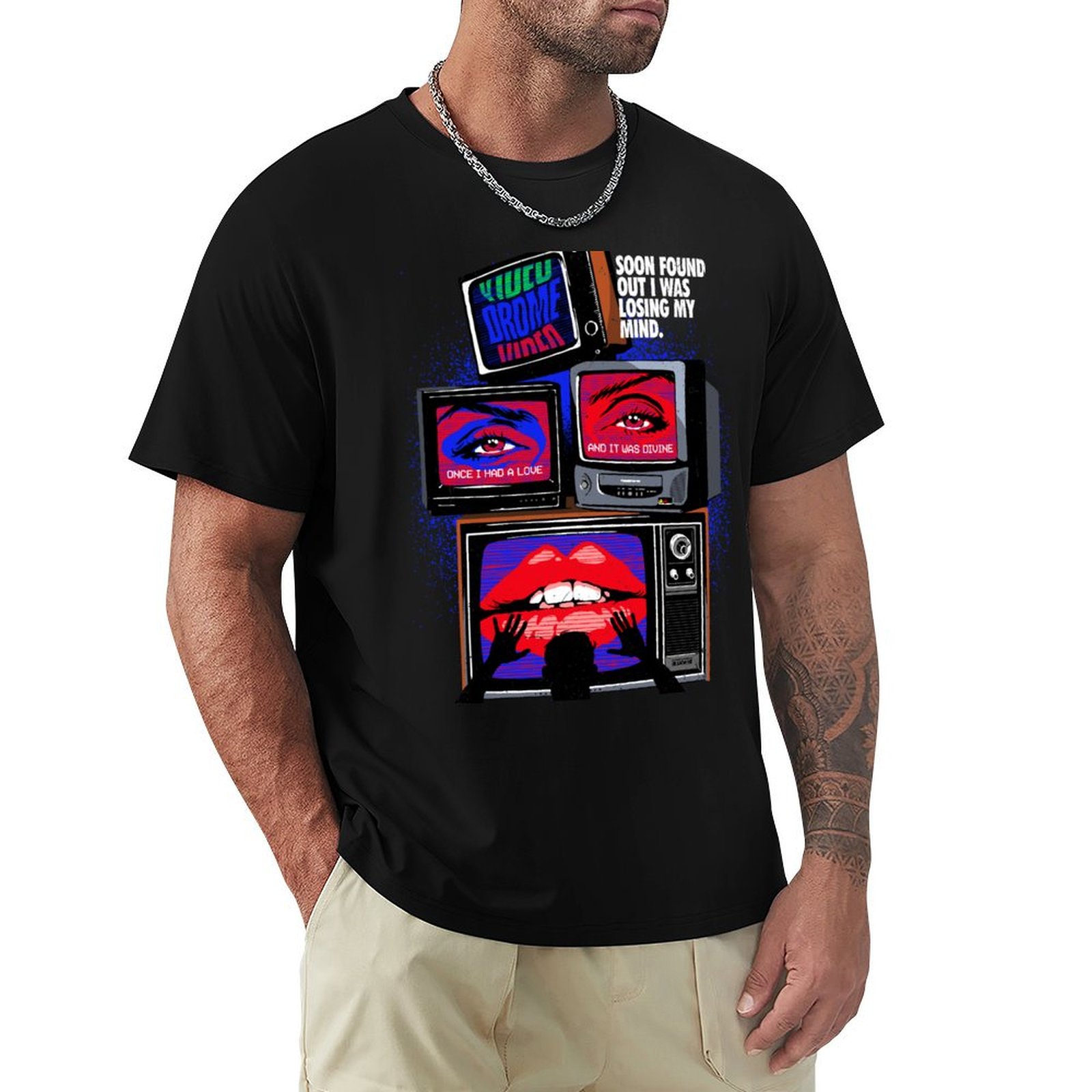 Street Fashion Videos - Das Video-T-Shirt Street Fashion Casual Tee