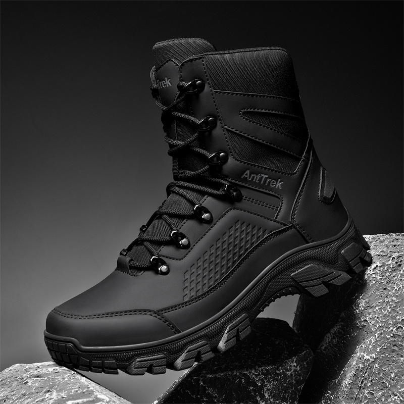 Mesh Top Layering - Wilde Trainingsstiefel für Herren, vier Jahreszeiten,