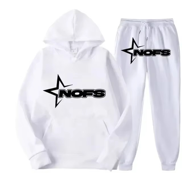 Street Fashion Outfit - 2026 Streetwear Herren Kapuzenpullover Trainingsanzug Star