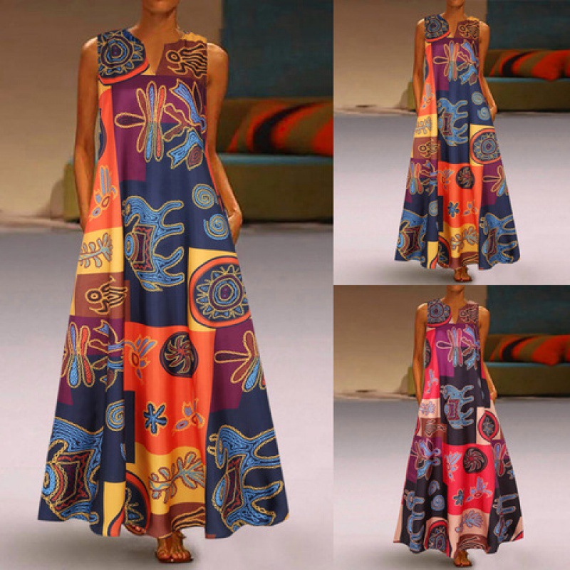 Parade Fashion Street - Elegante Maxi Kleider Frauen Sommer Street