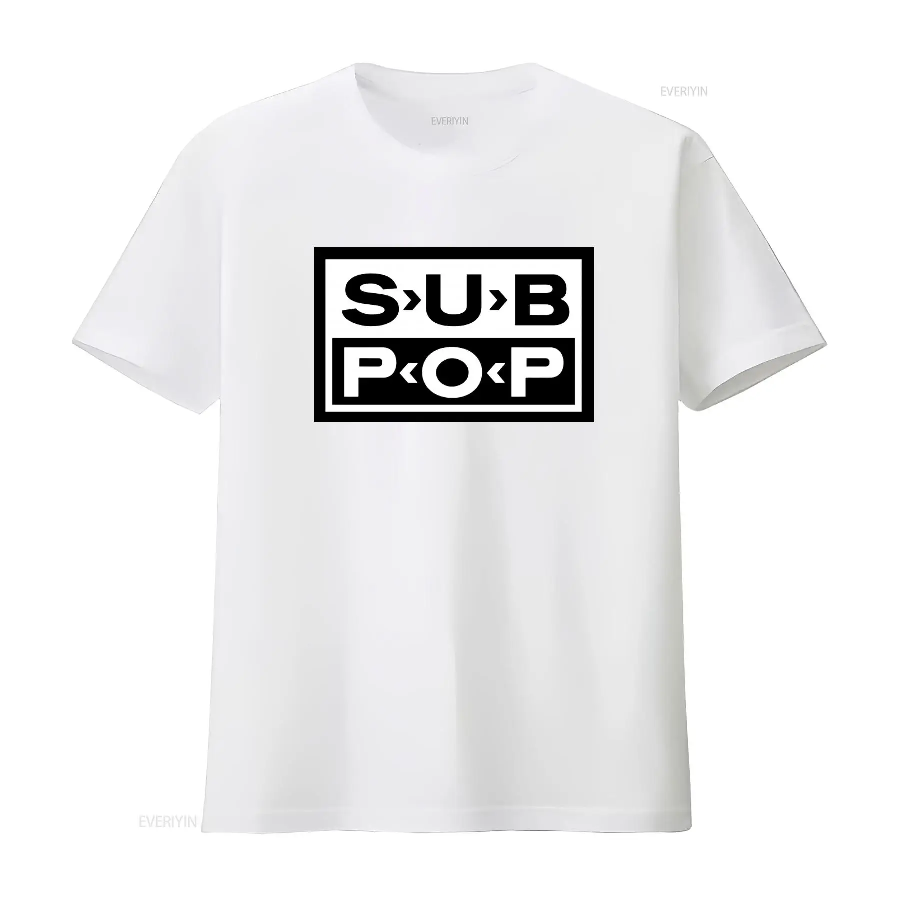 Sub Pop Logo T-Shirt Schwarz m – Street Fashion Logo Bewertung und Preis