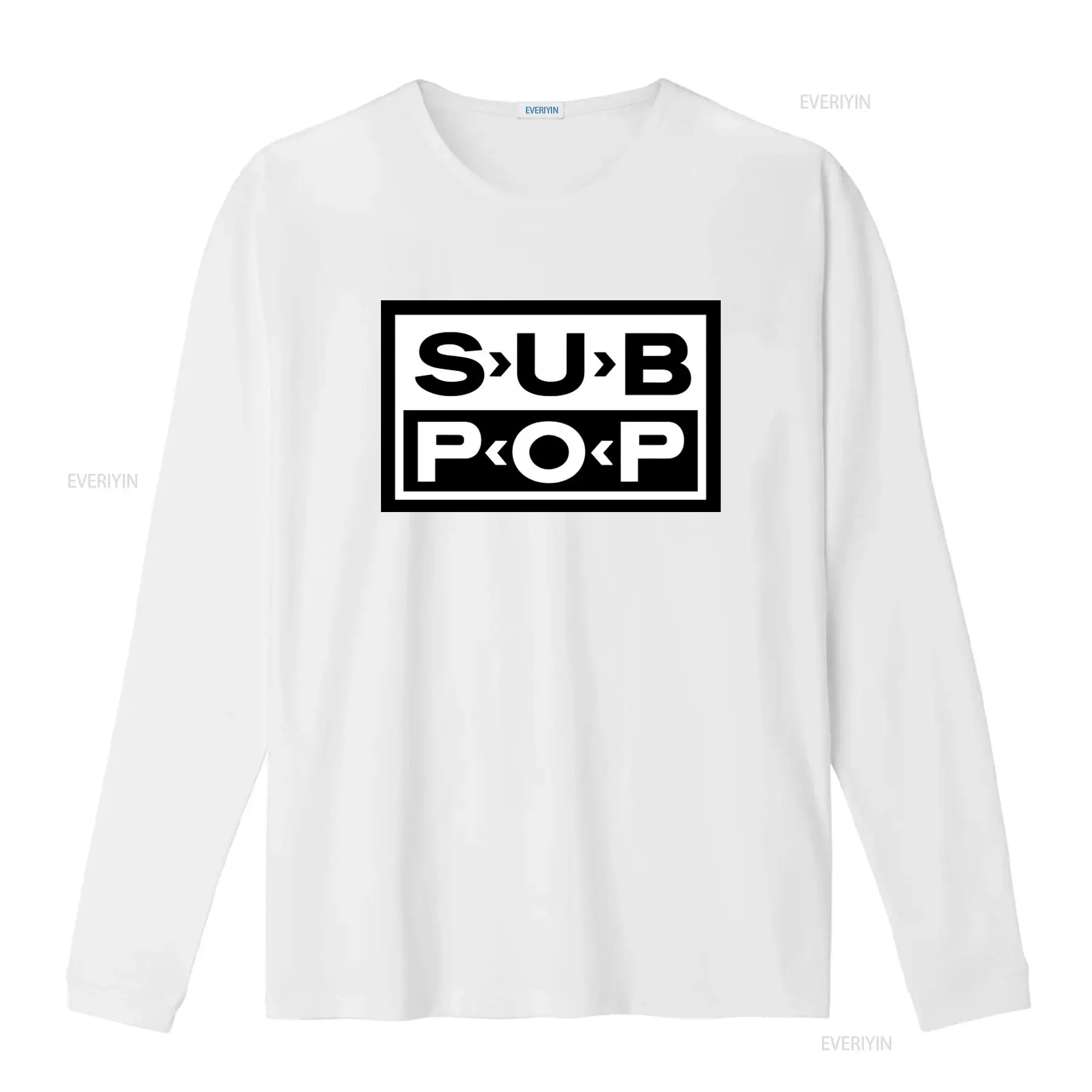 Sub Pop Logo T-Shirt Schwarz m – Street Fashion Logo Bewertung und Preis