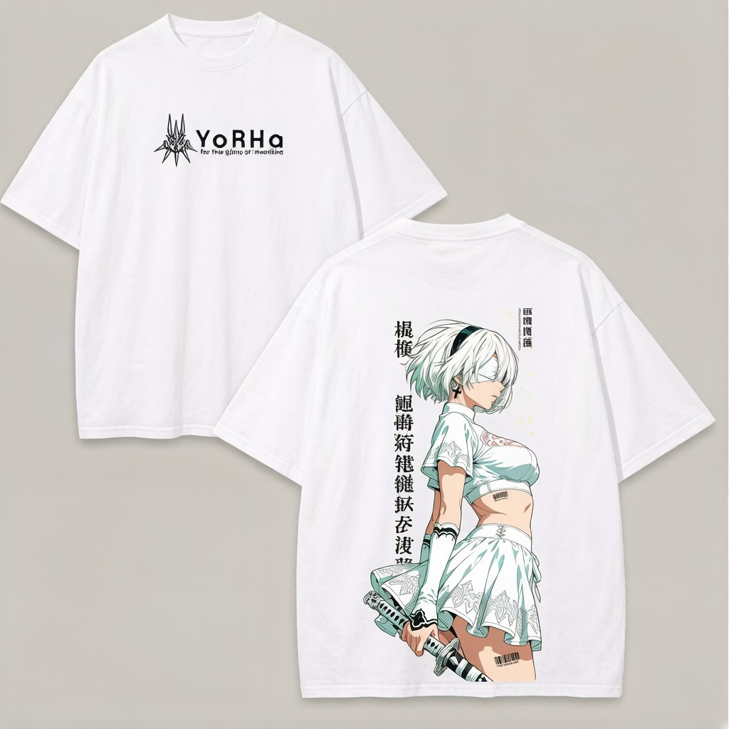 2026 Sommer Anime NieR Automat – Street Fashion Logo Bewertung und Preis