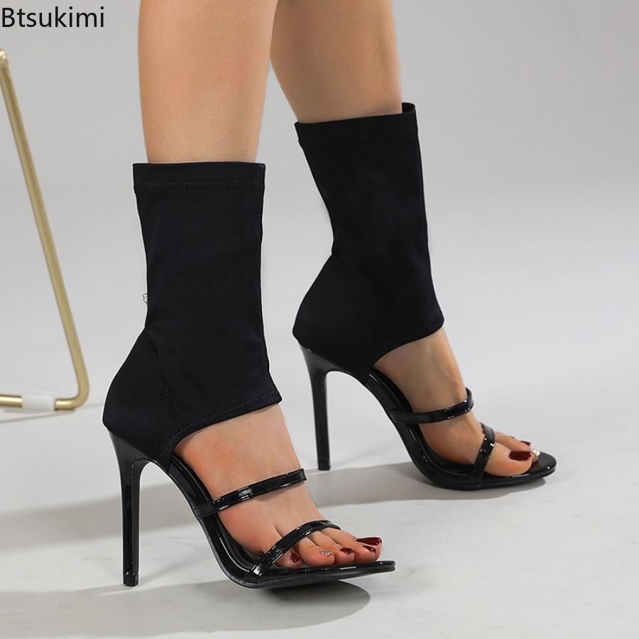 Sexy Stretch-Stiefel mit Hohen – Street Fashion Outfit Bewertung und Preis