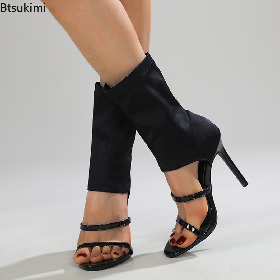 Sexy Stretch-Stiefel mit Hohen – Street Fashion Outfit Bewertung und Preis