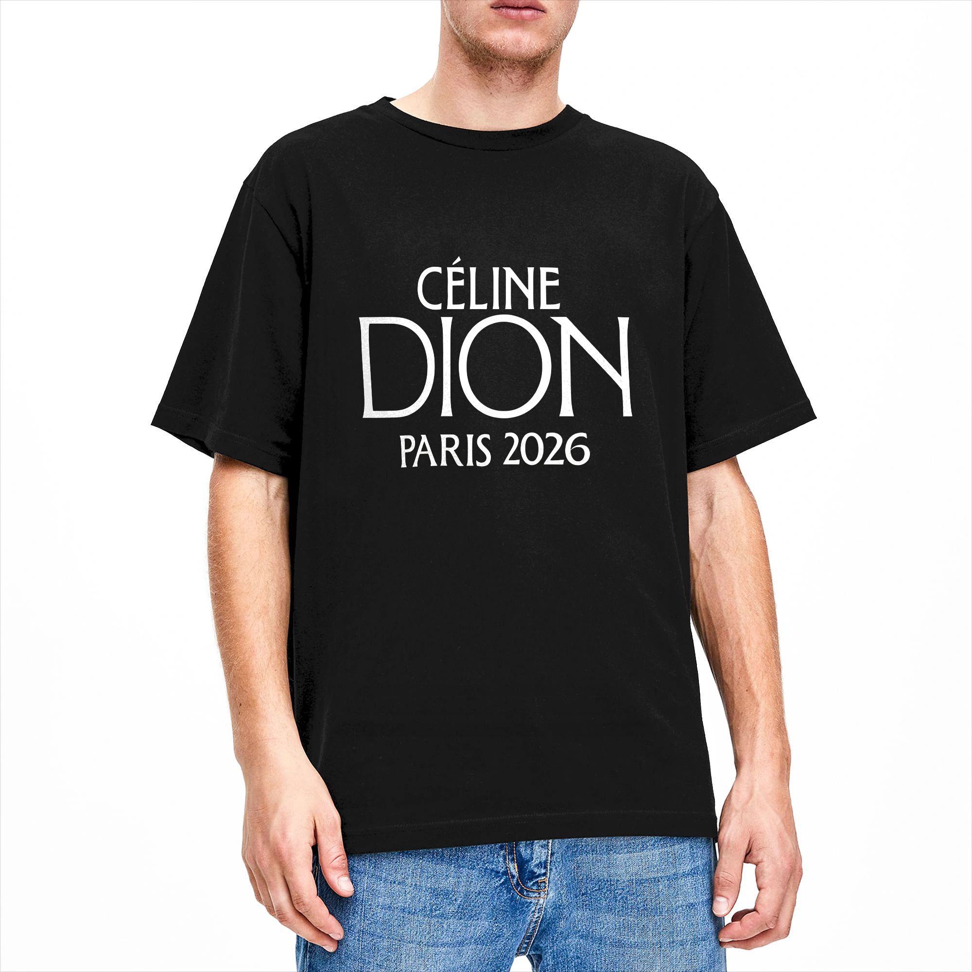 Lustige C-Celineds Dion Back t – Street Fashion In Paris Bewertung und Preis
