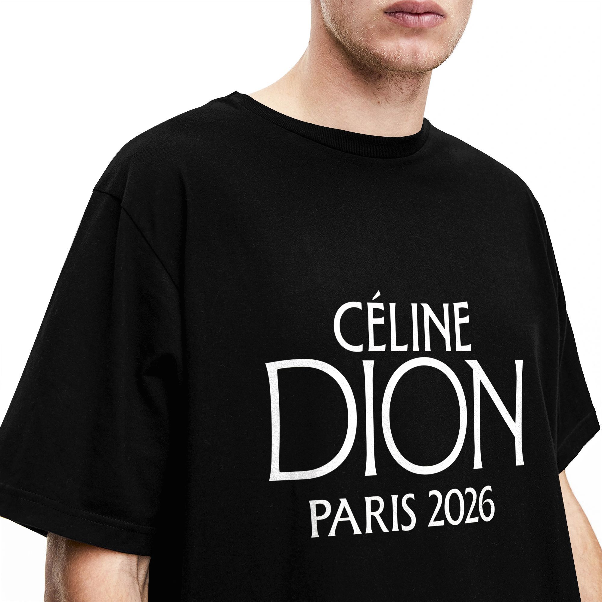 Lustige C-Celineds Dion Back t – Street Fashion In Paris Bewertung und Preis