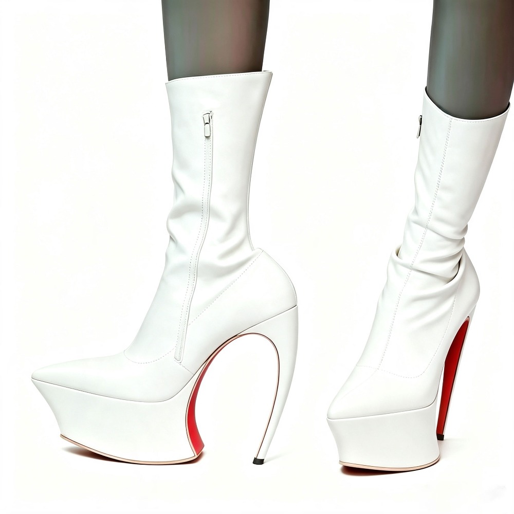 Damen-Stiefeletten mit spitzer – Street Fashion Outfit Bewertung und Preis
