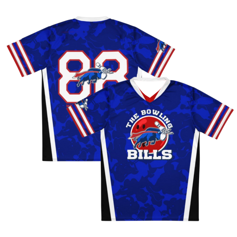 Herren Bowling-Trikot mit V-Au – Street Fashion Logo Bewertung und Preis