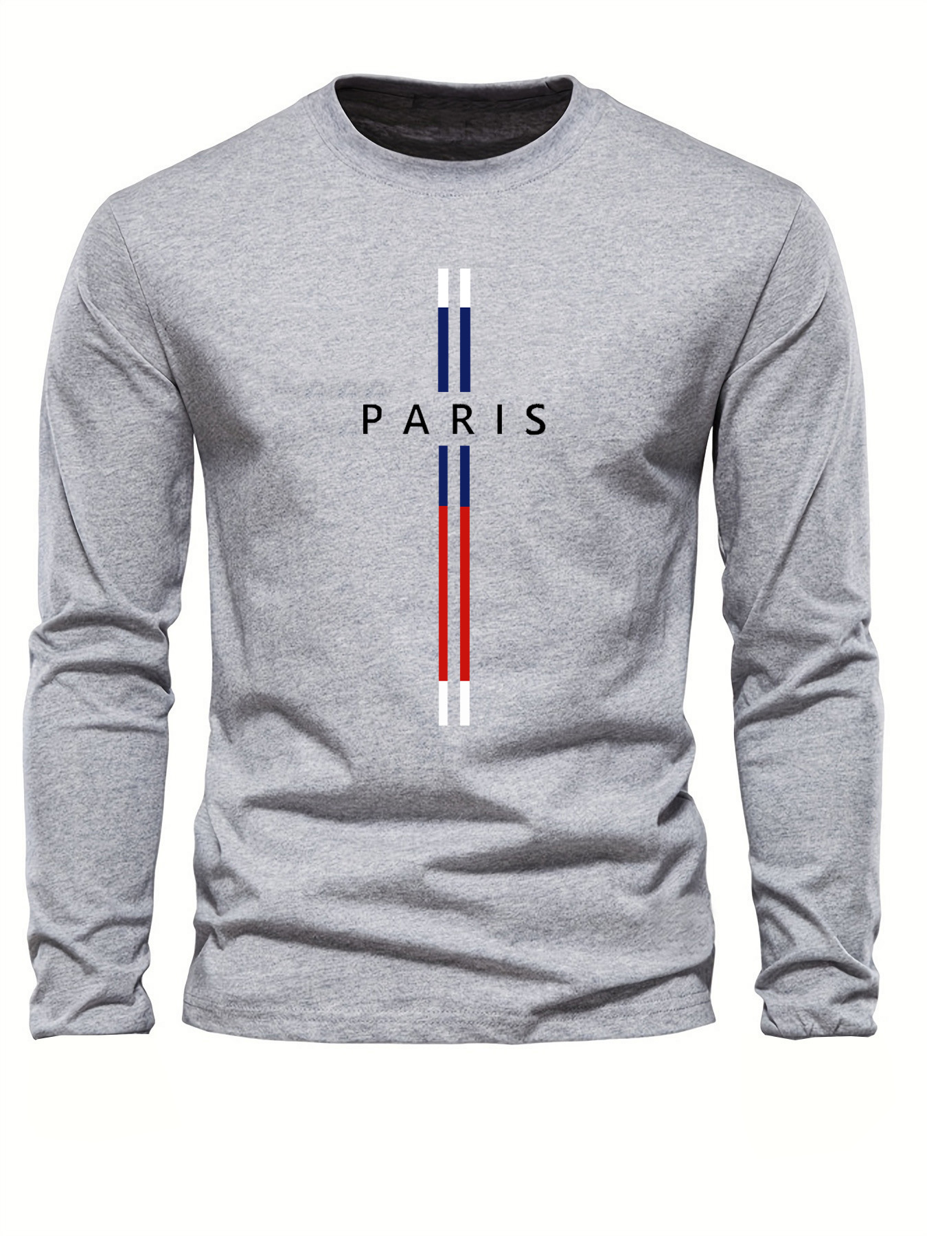 Paris Letter Grafikdruck Herre – Street Fashion In Paris Bewertung und Preis