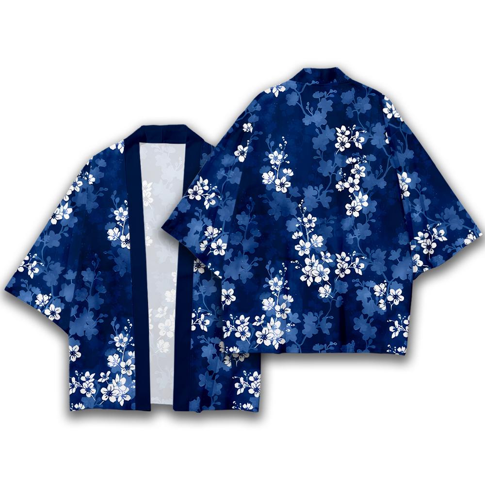 Kirschblütenmuster, japanische – Street Fashion Kimono Bewertung und Preis