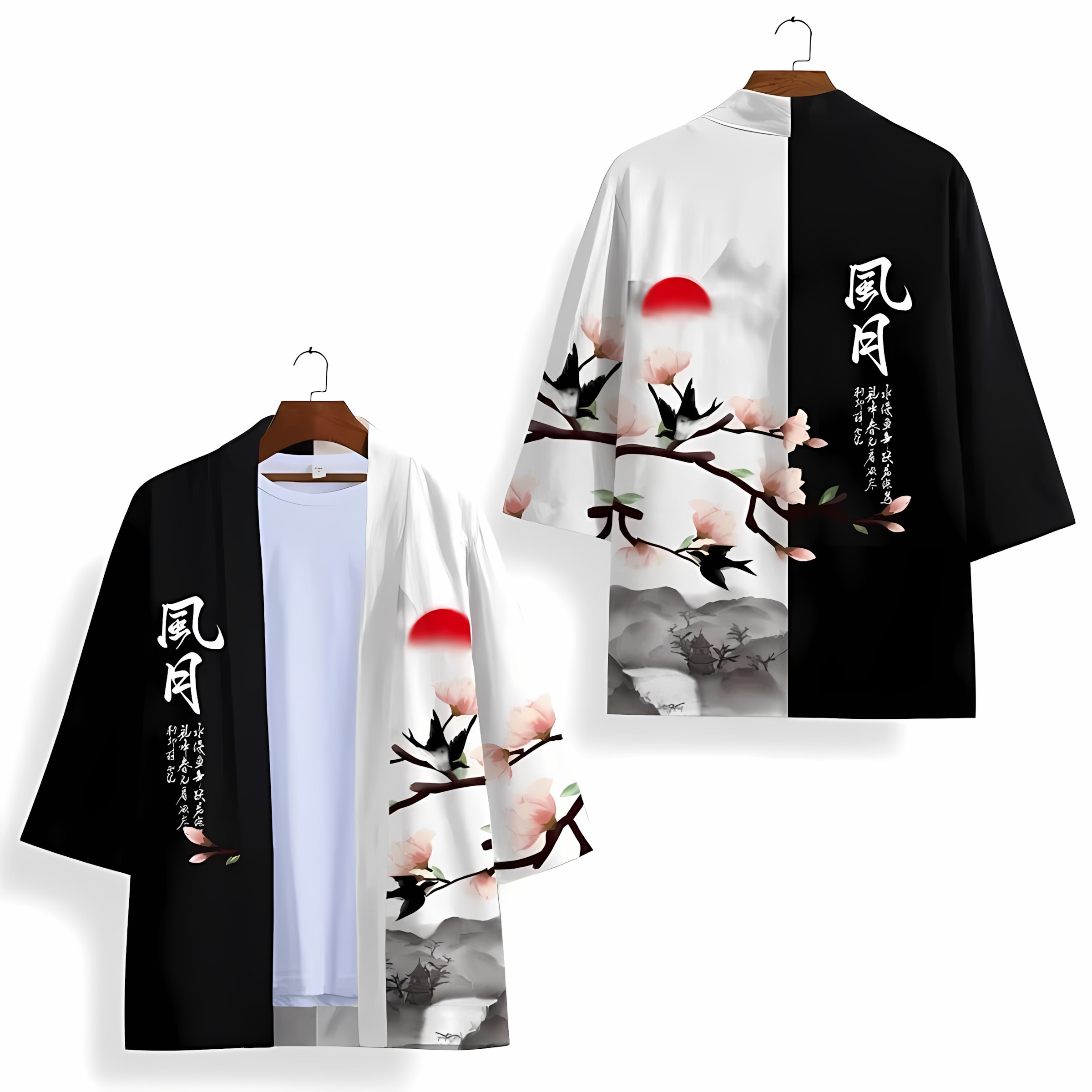 2026 Sommer Neue Herren-Kimono – Street Fashion Kimono Bewertung und Preis