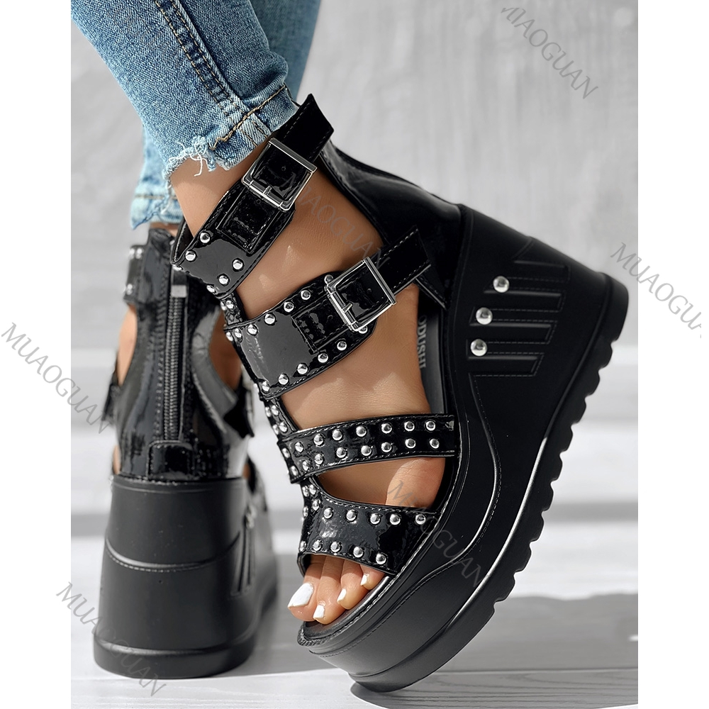 Modische Damen-Sandalen mit Pe – Street Fashion Shoes Bewertung und Preis