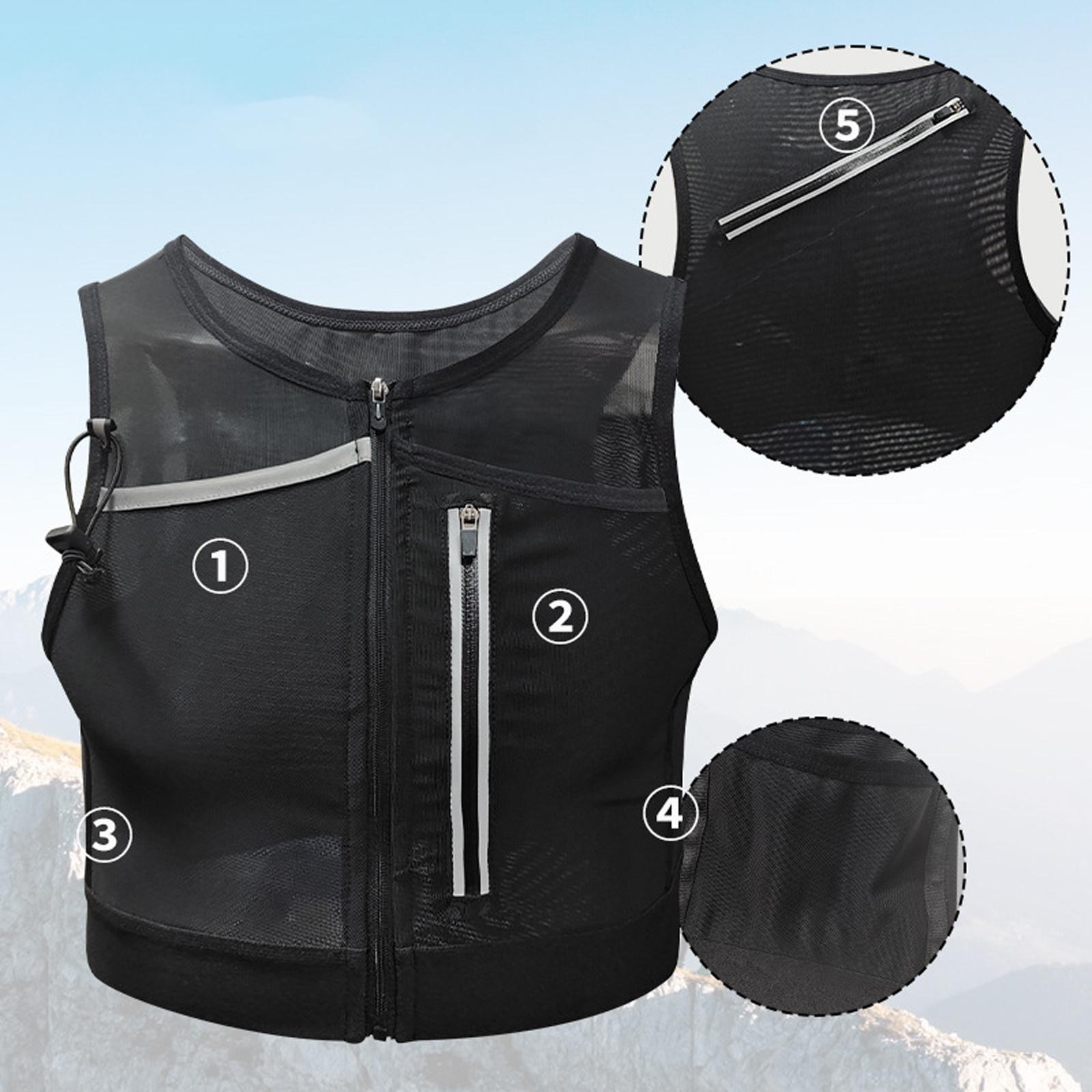 Laufweste mit Tasche, Brusttas – Reflective Jacket Running Bewertung und Preis