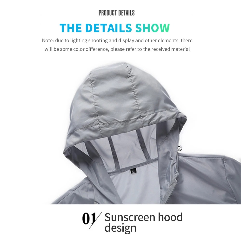 Herren Kapuzen-Sonnenschutzjac – Reflective Jacket Running Bewertung und Preis