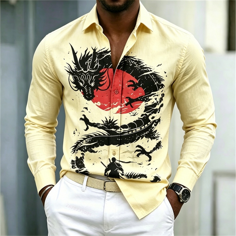 2026 Neues Herrenhemd Weiß Sch – Street Fashion Casual Bewertung und Preis