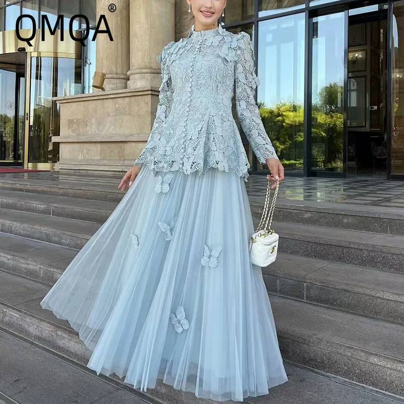 QMQA Mode frauen Elegante 2-te – Mesh Top Layering Bewertung und Preis