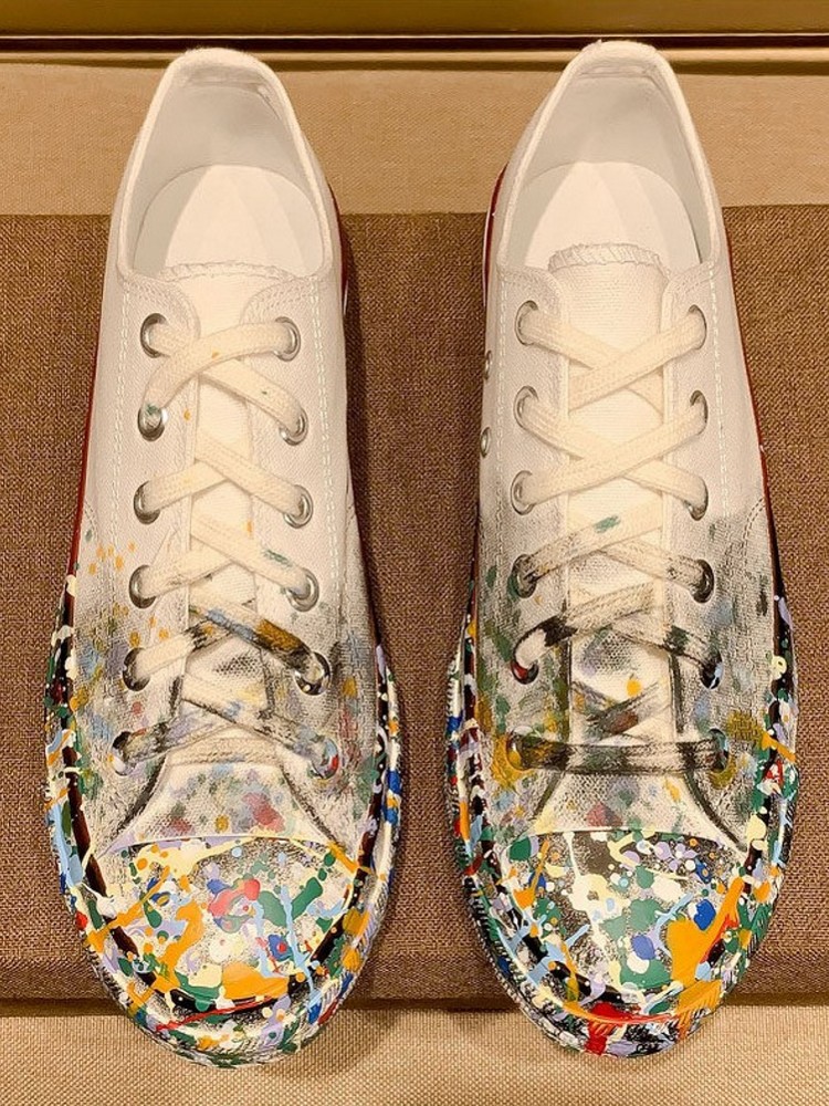 Damen Frühling Neuheit Schnür- – Street Fashion Shoes Bewertung und Preis