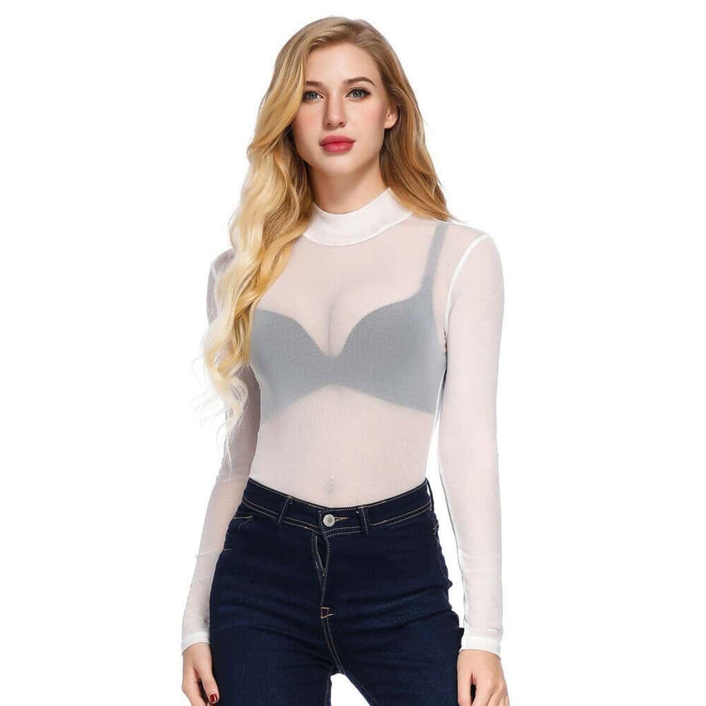 FREEAUCE NEU Langärmliger Eint – Mesh Top Layering Bewertung und Preis