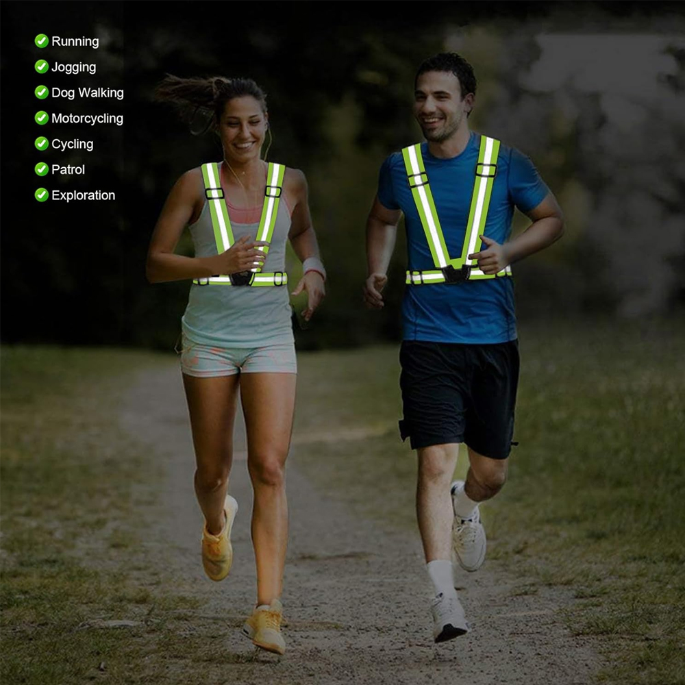 1 Stück Nachtlaufweste, hohe S – Reflective Jacket Running Bewertung und Preis
