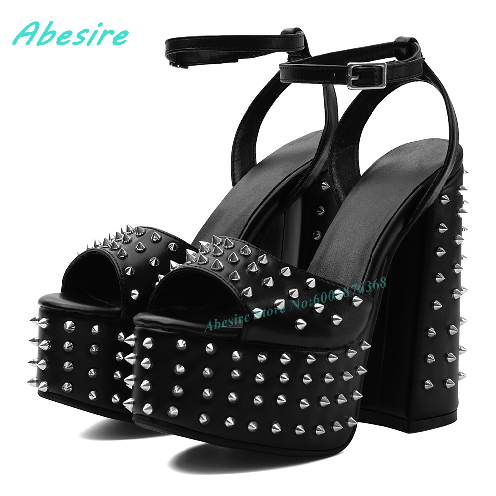 Schwarze Kunstleder-Sandalen m – Street Fashion Shoes Bewertung und Preis