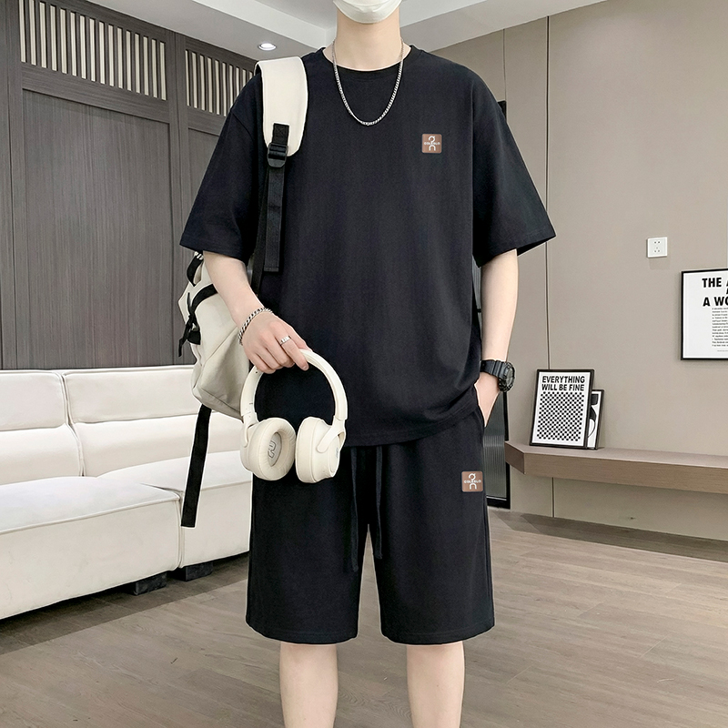 【T-Shirt + 5-Point-Shorts】 Her – Street Fashion Casual Bewertung und Preis