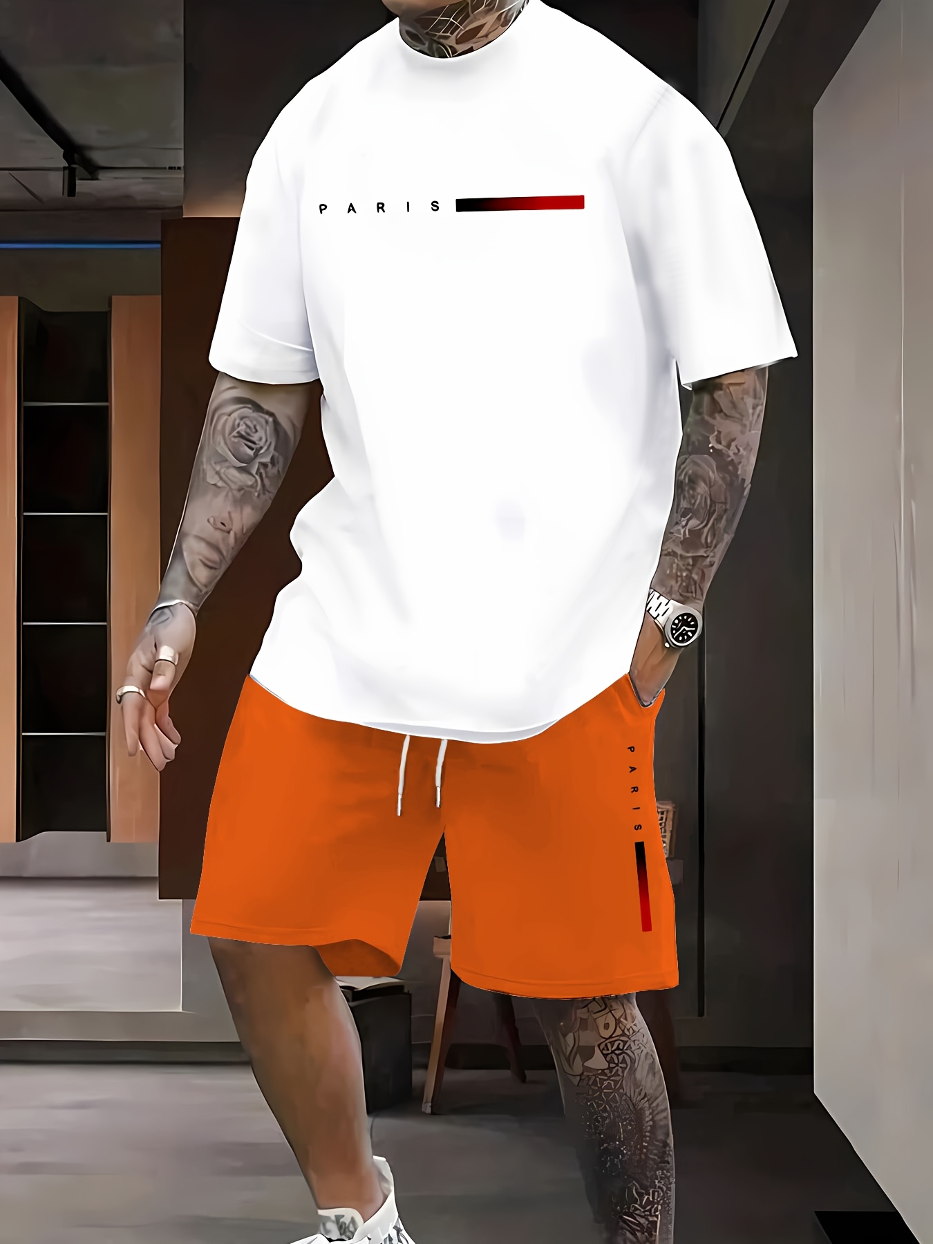 Paris Herren-Freizeitset, Früh – Street Fashion In Paris Bewertung und Preis
