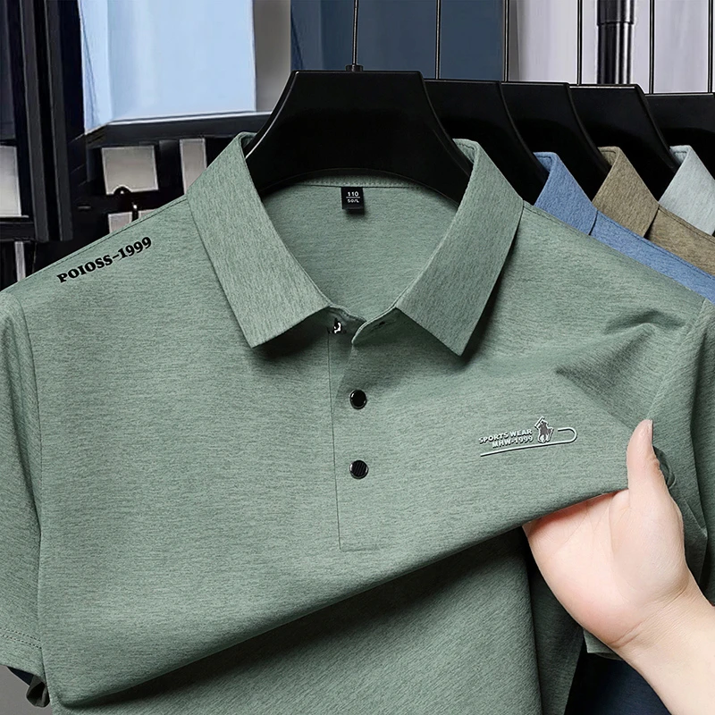 Modisches Herren-Poloshirt mit – Street Fashion Logo Bewertung und Preis