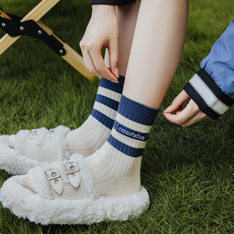 Herbst Frauen Sport Socken Str – Street Fashion Youtube Bewertung und Preis