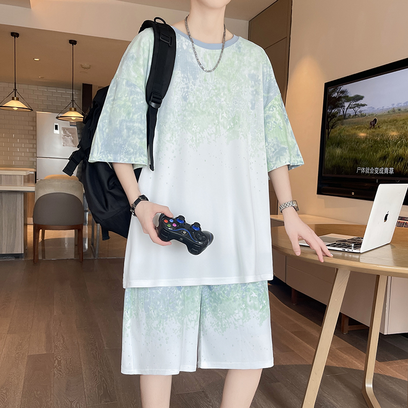 【Top 5-Point Pants】 Herren-T-S – Street Fashion Casual Bewertung und Preis